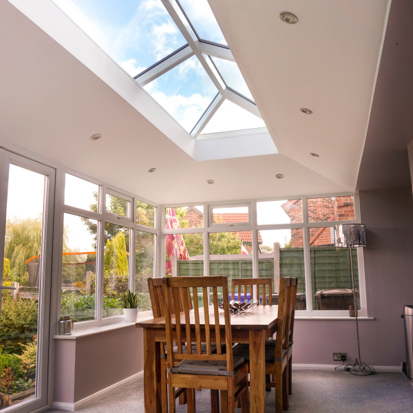 Pitched roof orangery