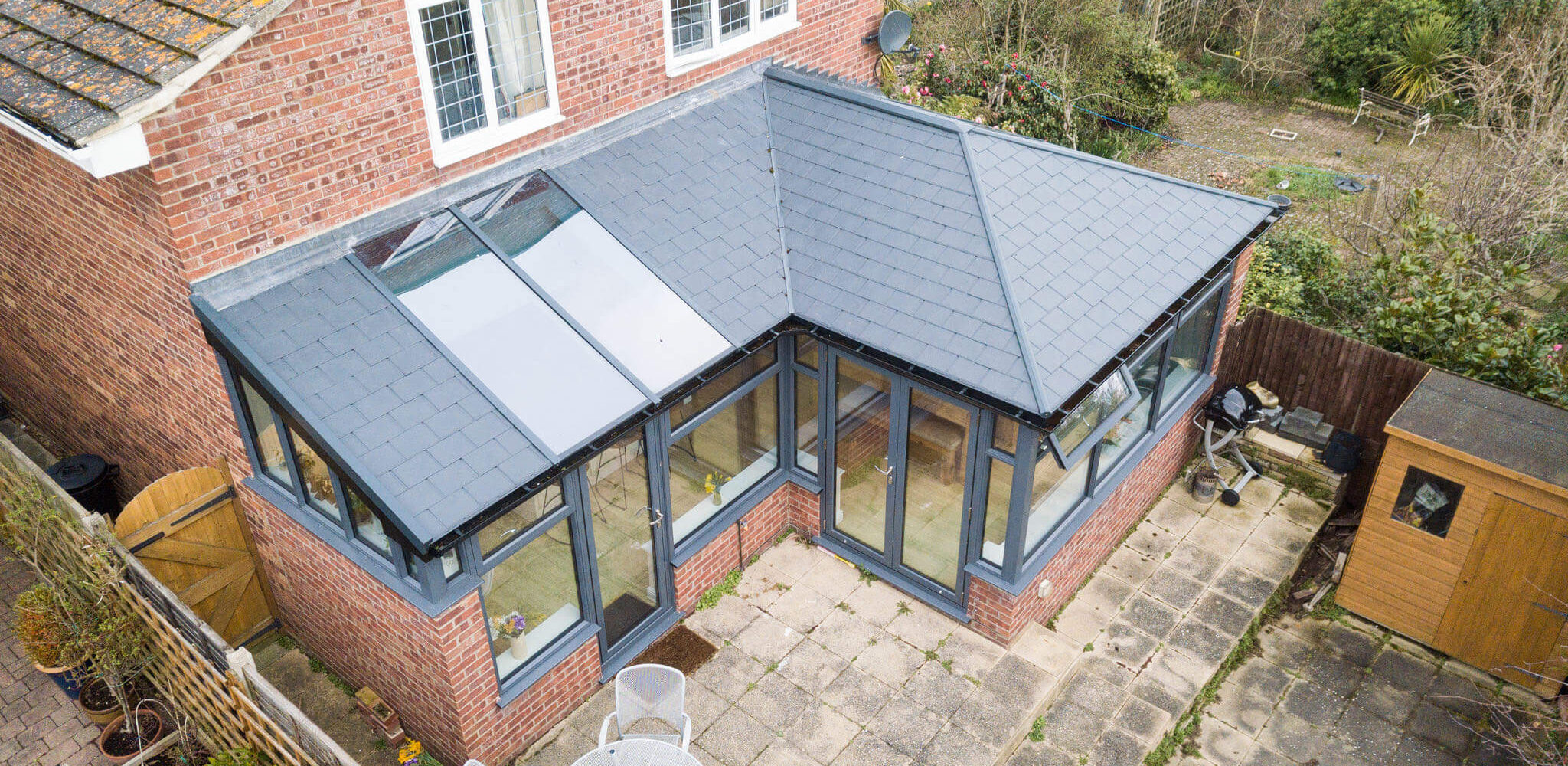 solid conservatory roof