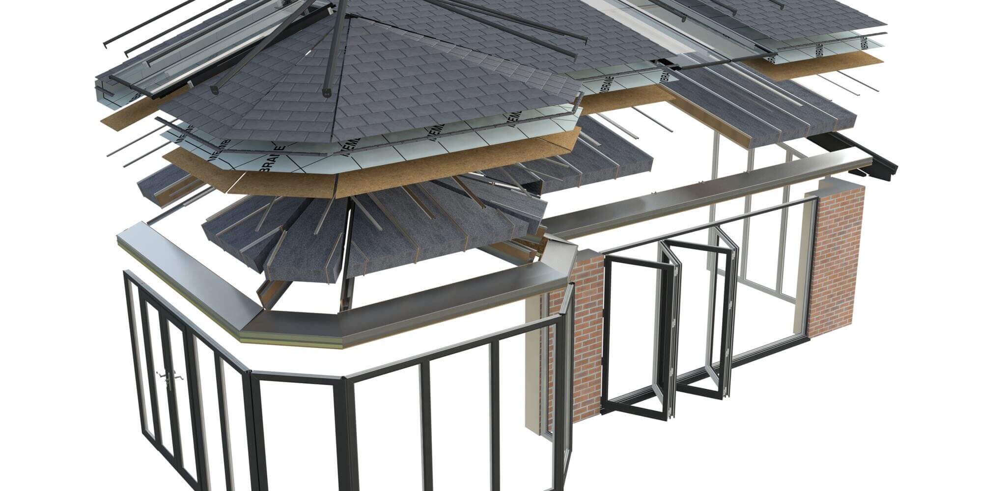 solid conservatory roof
