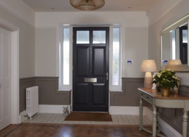 internal view of front door by QBD.
