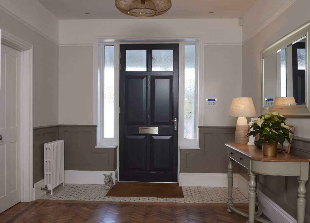 internal view of front door by QBD.