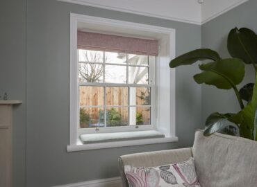 sash window from the inside